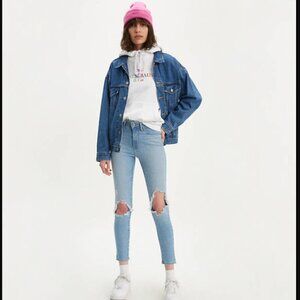 Levi's 721 High Rise Skinny Ankle Jeans